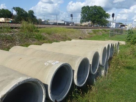 15 24" X 8' CONCRETE CULVERTS