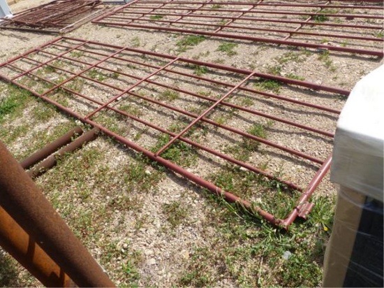 16' 6 RAIL RED GATE