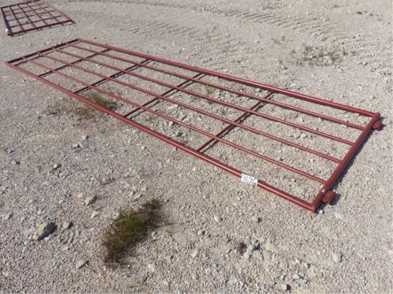 16' 6 RAIL RED GATE