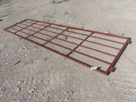 16' 6 RAIL RED GATE