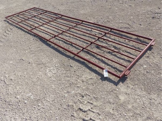 16' 6 RAIL RED GATE