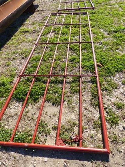 14' 6 RAIL RED GATE