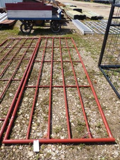 14' 6 RAIL RED GATE