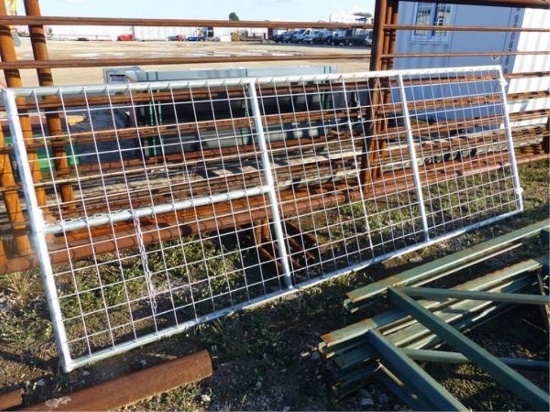 12' GALVANIZED WIRE GATE