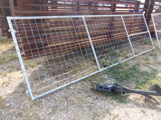 14' GALVANIZED WIRE GATE