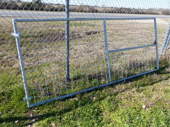 10' GALVANIZED WIRE GATE