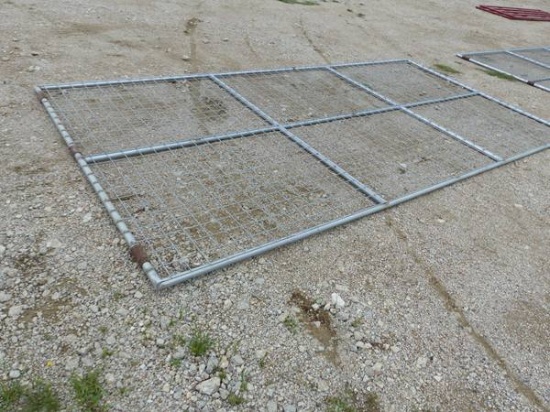 16' HIGH FENCE GALVANIZED GATE
