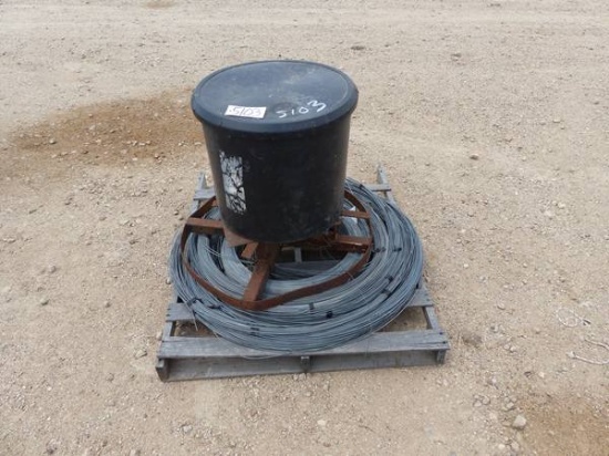 HOT WIRE W/UNROLLER, INSULATORS, HOTWIRE ASC.