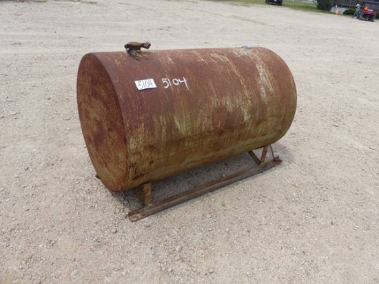 300 GALLON FUEL TANK ON SKID