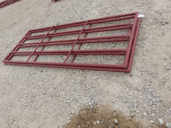 2-10' 5 RAIL RED WELDABLE GATES