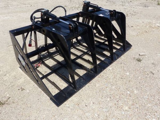 QUICK ATTACH SKID STEER 72" GRAPPLE