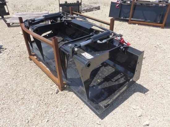 QUICK ATTACH SKID STEER 72" PLATE GRAPPLE