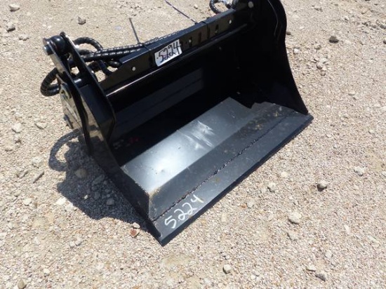 MINI QUICK ATTACH SKID STEER 4 IN BUCKET