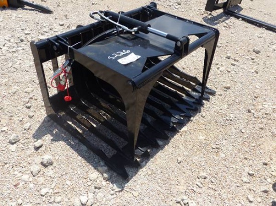 MINI QUICK ATTACH SKID STEER WOOD GRAPPLE