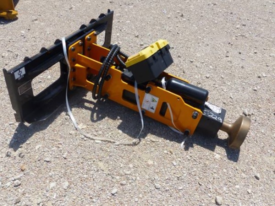 QUICK ATTACH SKID STEER POST DRIVER