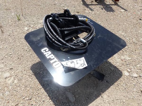 0MINI EXCAVATOR SHREDDER ATTACHMENT