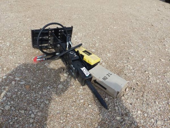 MINI SKID STEER QUICK ATTACH ROCK HAMMER