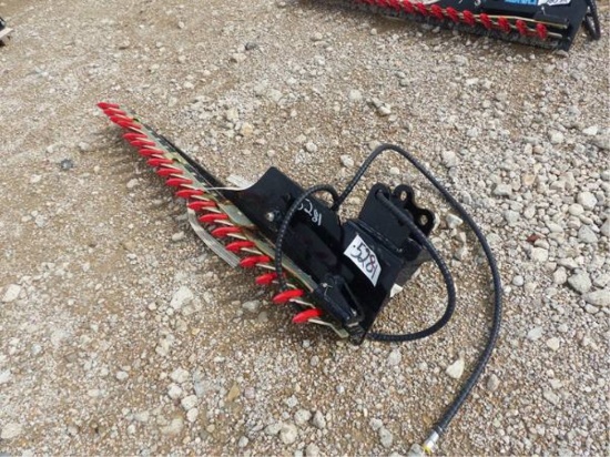 MINI EXCAVATOR HEDGE TRIMMER