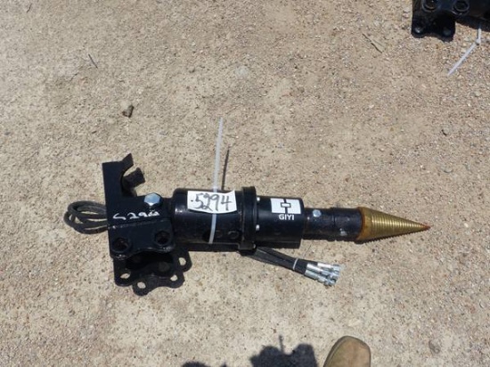 MINI EXCAVATOR HYDRAULIC WOOD DRILL
