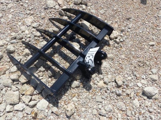 MINI EXCAVATOR RAKE