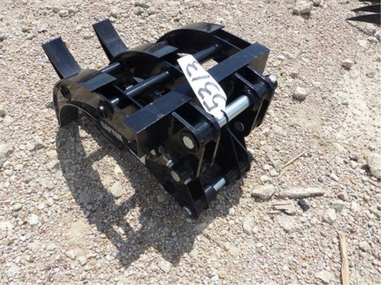 MINI EXCAVATOR GRAPPLE