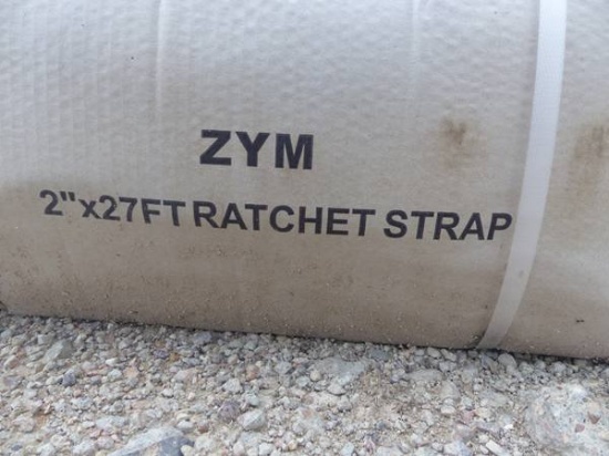10- 2" X 27' RATCHET STRAPS