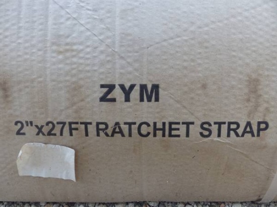 10- 2" X 27' RATCHET STRAPS