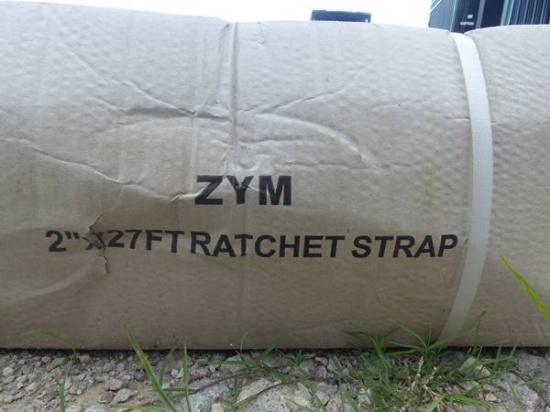 10- 2" X 27' RATCHET STRAPS