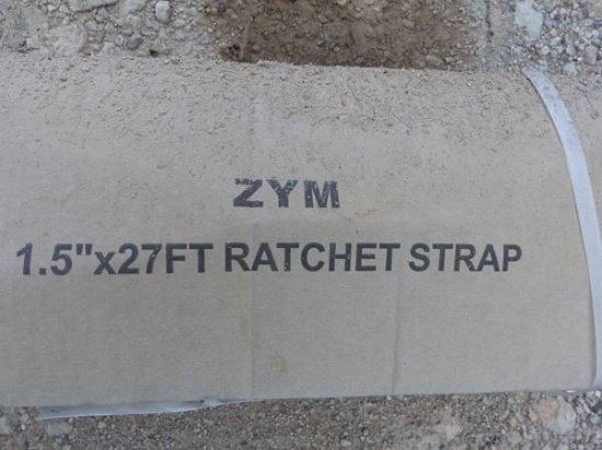 10- 1.5: X 27' RATCHET STRAPS