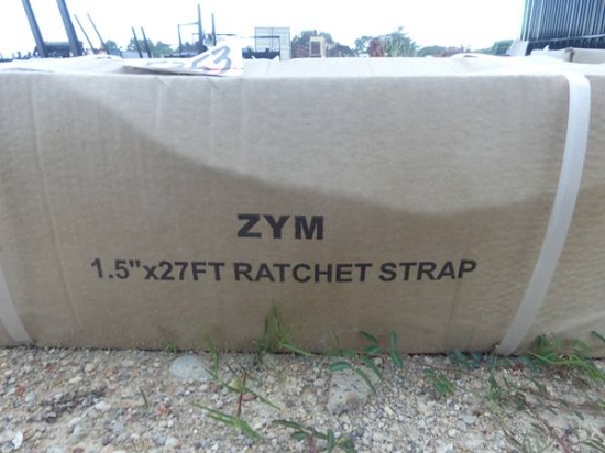 10- 1.5: X 27' RATCHET STRAPS