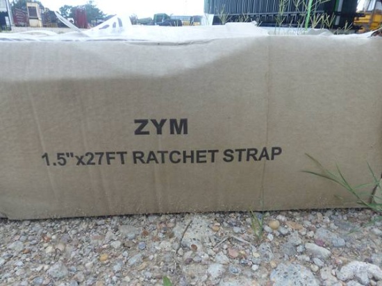 10- 1.5: X 27' RATCHET STRAPS