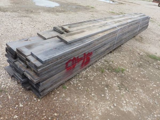 45 PIECES 2 X 8 X 2 TREATED LUMBER