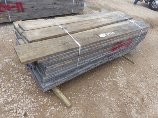 65 PICES 2 X 10 X 8 YELLOW PINE LUMBER