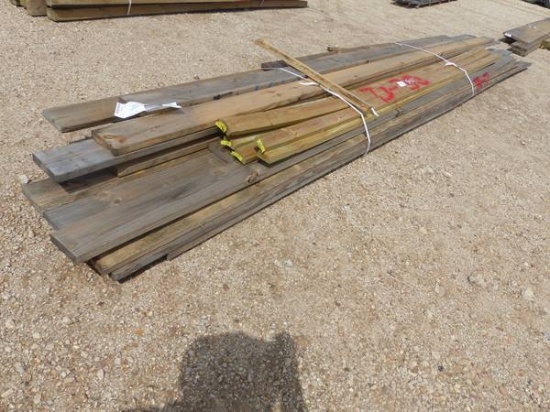80 PIECES ASSORTED SIZES TREATED/UNTREATED LUMBER