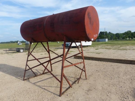 1000 GAL FUEL TANK ON STAND