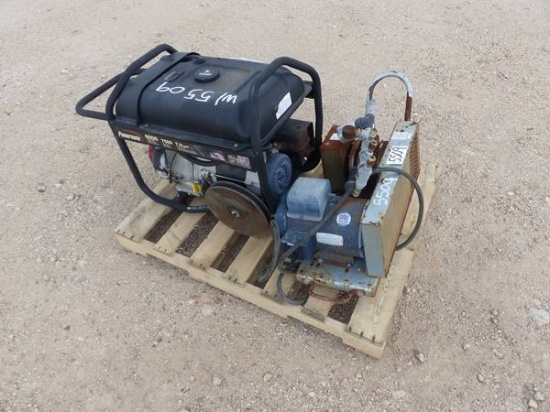 2-POWERMATE 6000 WATT GENERATORS
