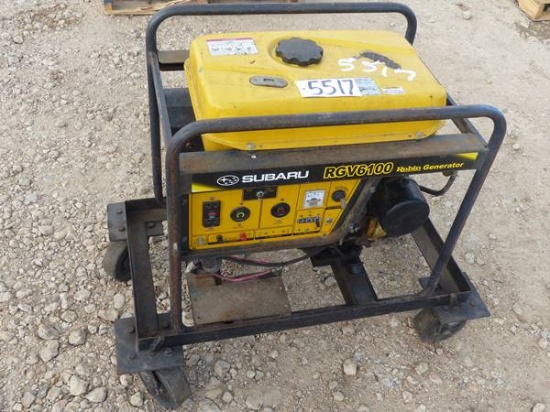 SUBARU RGV6100 PORTABLE GENERATOR