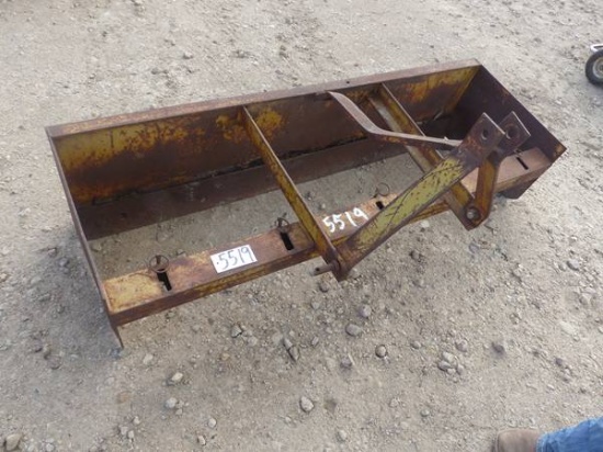 3 PT 6' BOX BLADE
