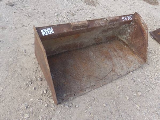QUICK ATTACH SKID STEER 5' BUCKET