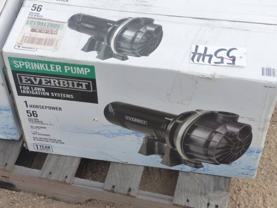 SPRINKLER PUMP FOR IRRIGATION SYSTEM