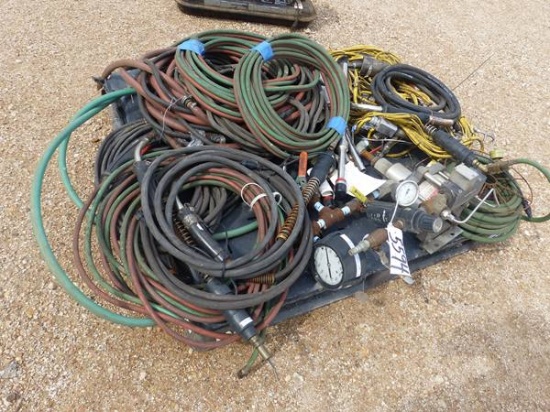 PALLET OF ASSORTED WELDING EQUIPMENT