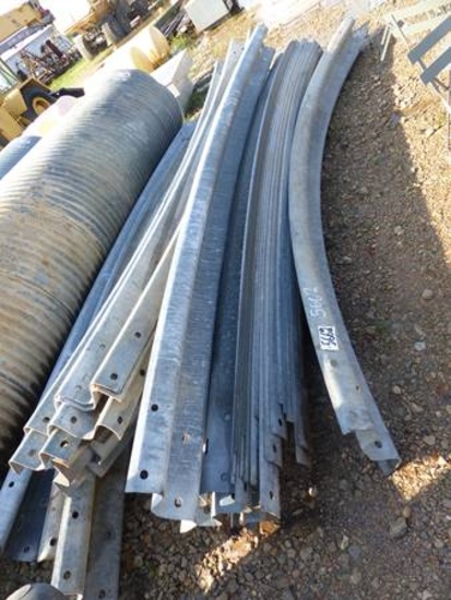 38 PIECES 14' CURVED GUARD RAILS