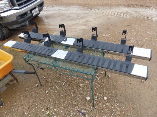 RUNNING BOARDS FITS ANY DOUBLE CAB CHEVY NEW