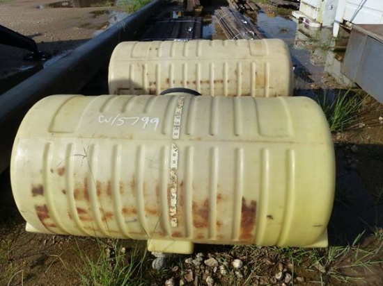 2  200 GAL WATER TANKS