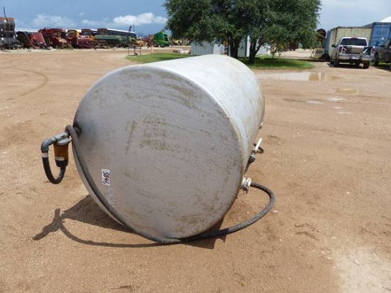 500 GAL FUEL TANK GRAVITY FED W/STAND