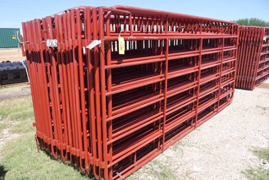 20-12' PORTABLE 7 RAIL CATTLE PANELS