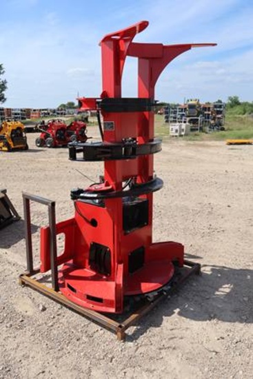 QUICK ATTACH SKID STEER TREE GRAPPLE CUTTER
