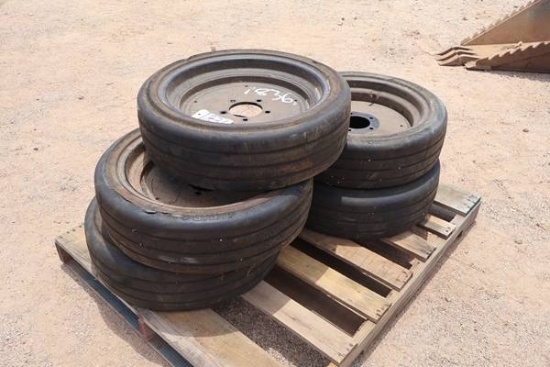 5 BRUSH HOG AIR PLANE TIRES