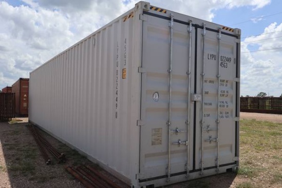 40' HIGH CUBE MULTI DOOR ONE TRIP CONTAINER