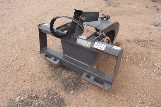 QUICK ATTACH SKID STEER HEAVY DUTY STUMP GRAPPLE